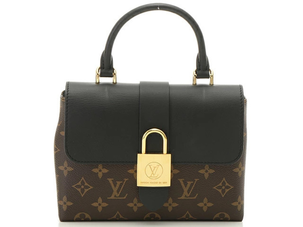 LOUIS VUITTON Locky Monogram Black